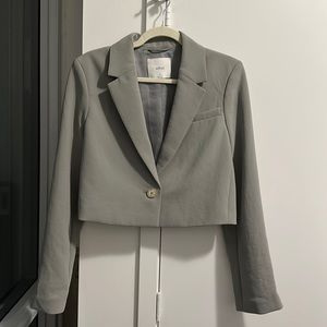 WILFRED CROPPED BLAZER - SIZE MEDIUM